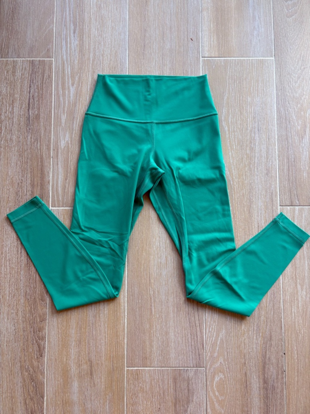 lululemon athletica Emerald Green High-Waist Leggings